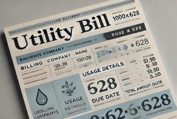 What counts as a utility bill?