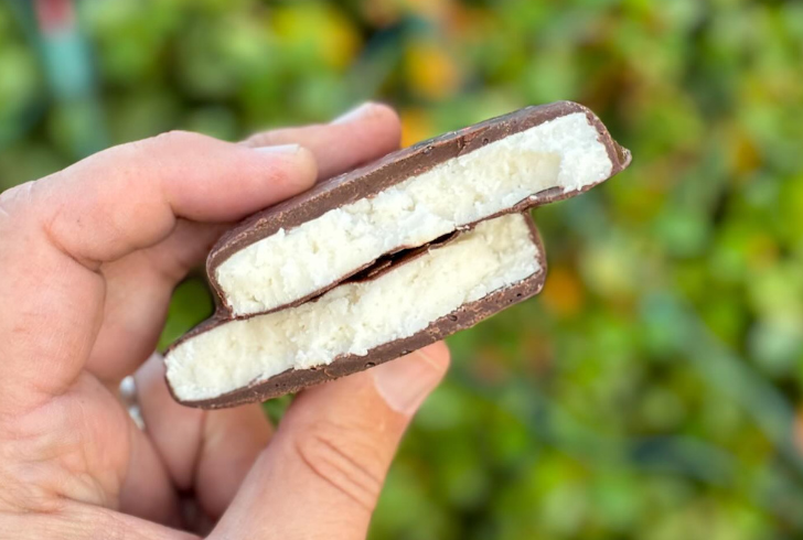 Michelle Buteau’s fondness for York Dark Chocolate Peppermint Patties harks back to her childhood.